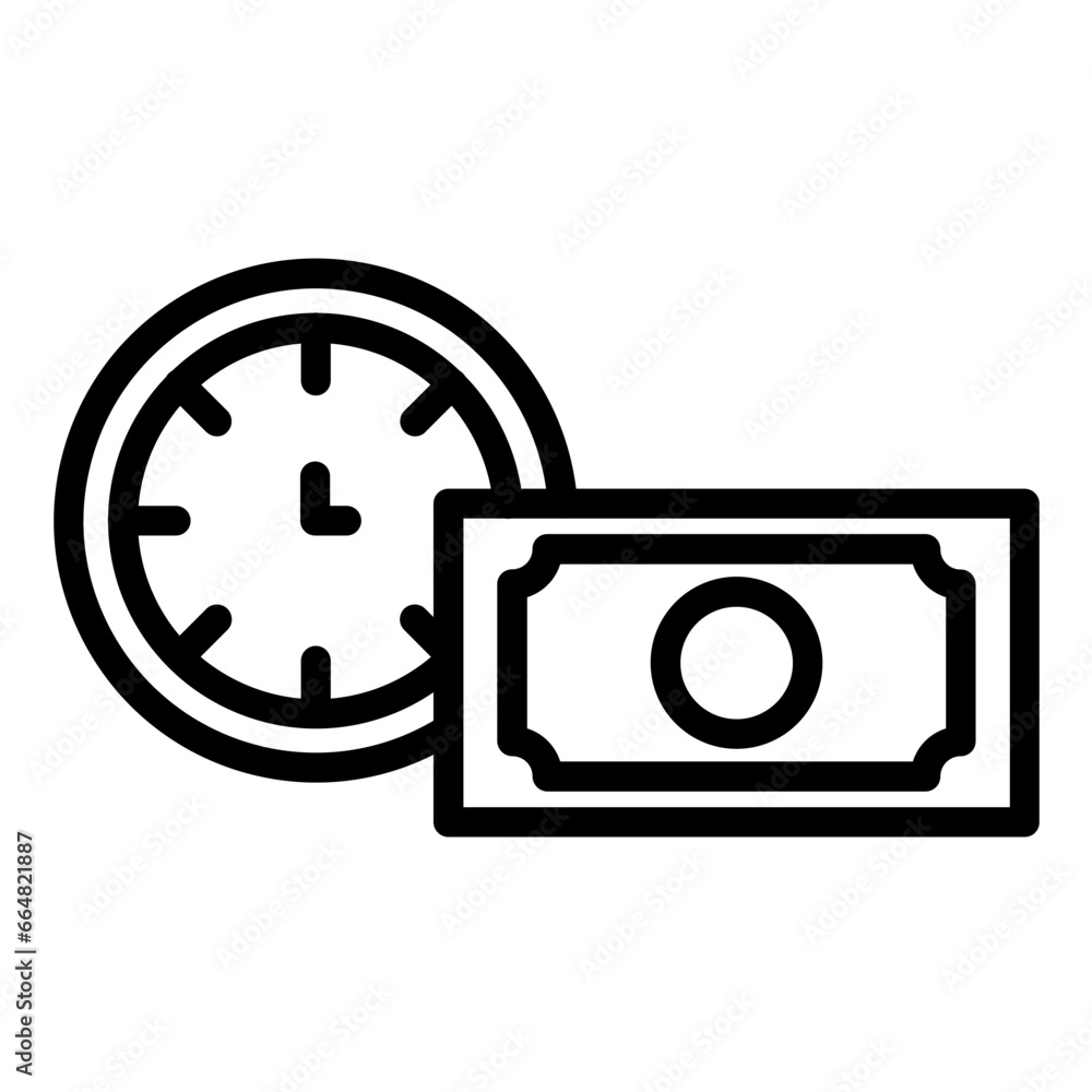 Time Based Currency Icon Style Time Based Currency Icon Style
