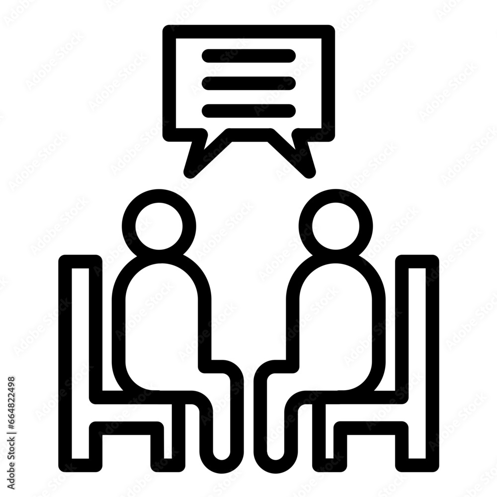 Consultation Session Icon Style Consultation Session Icon Style