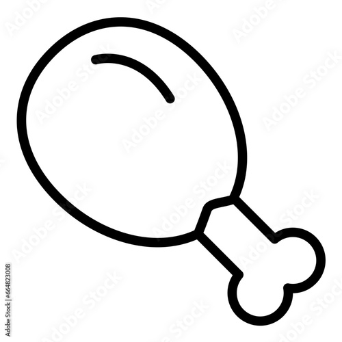 Paleo Diet Icon Style