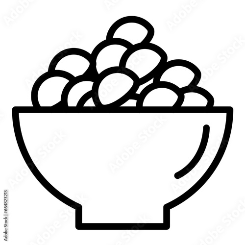 Snack Icon Style