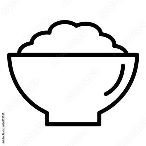 Porridge Icon Style