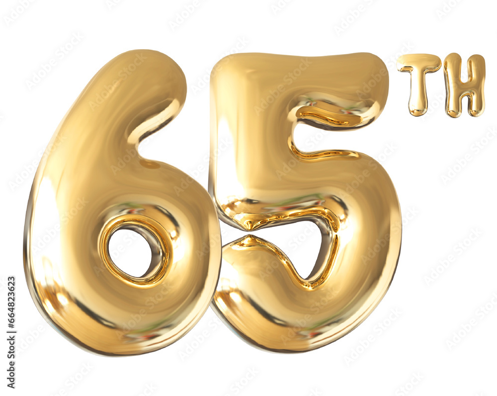 65 th anniversary - gold number anniversary 65 th anniversary - gold number anniversary