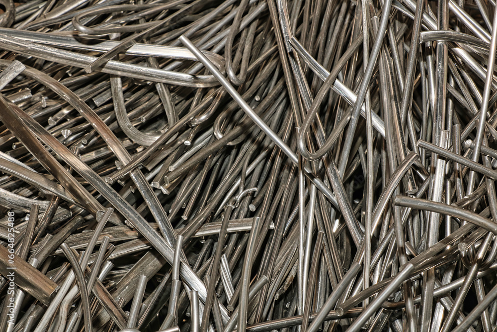 sorted aluminum from electrical cable waste for recycling sorted aluminum from electrical cable waste for recycling
