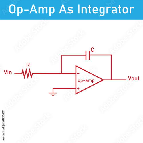 op-Amp as a integrator