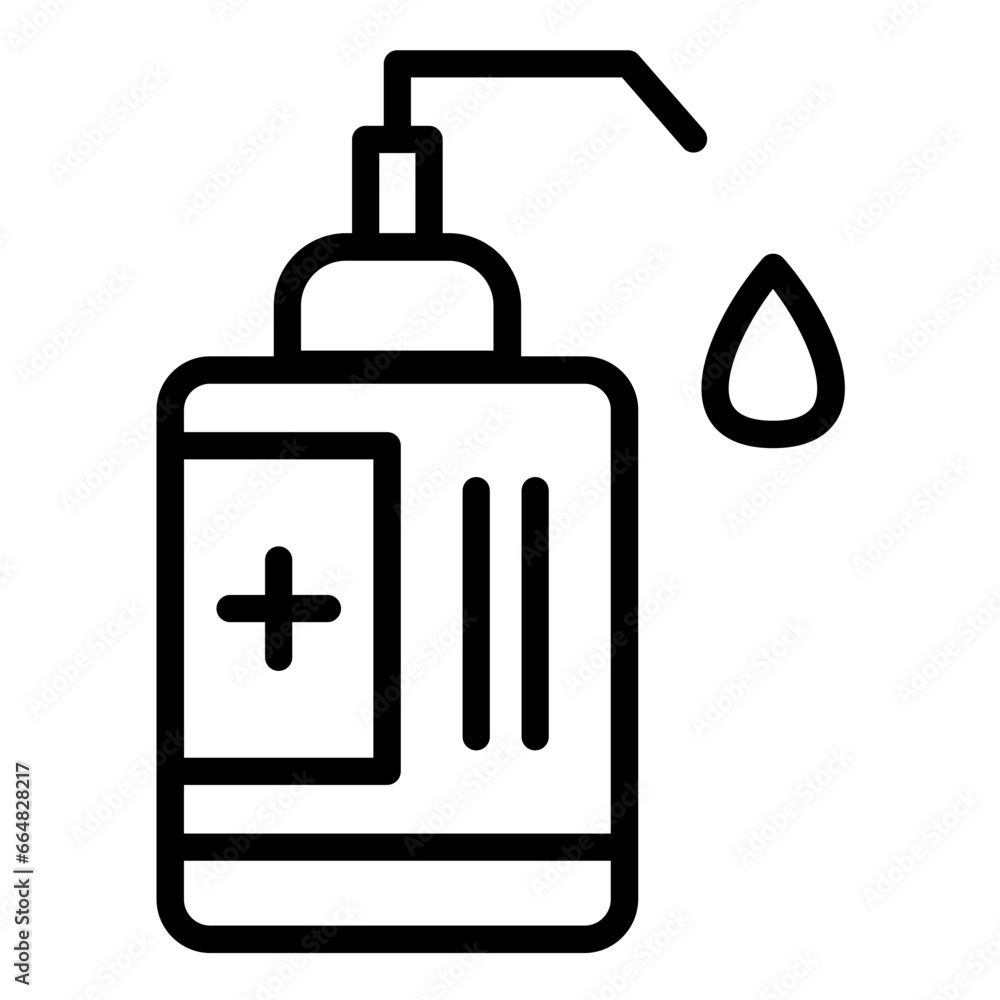 Washing Liquid Icon Style Washing Liquid Icon Style
