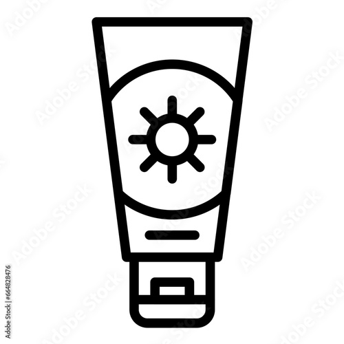 Sunscreen Icon Style