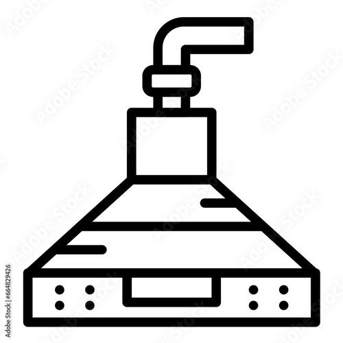 Fume Hood Icon Style