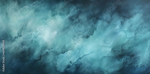 Teal watercolor background in the style of dark sky-blue and dark gray