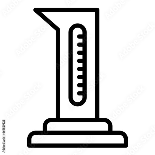 Graduated Cylinder Icon Style