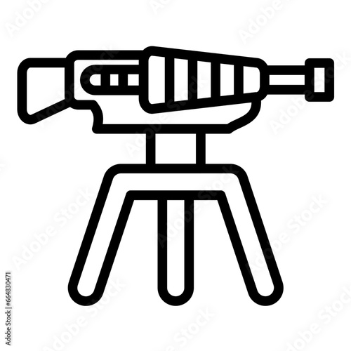 Machine Gun Icon Style