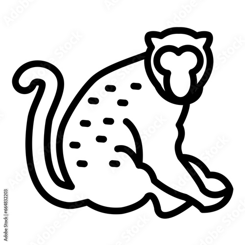 Monkey Icon Style