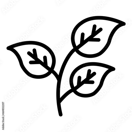 Leaf Icon Style