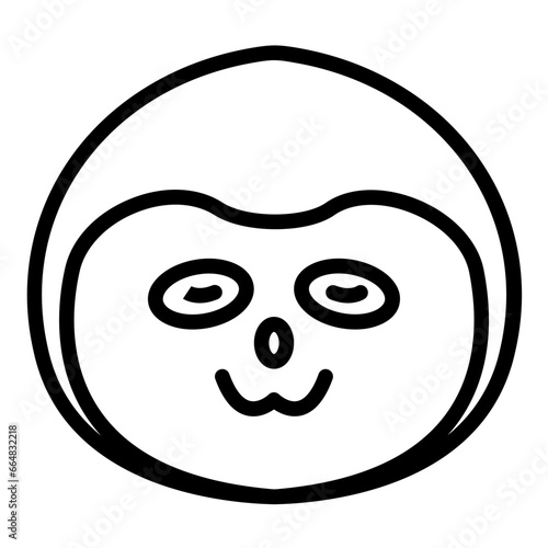 Sloth Icon Style