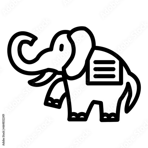 Elephant Icon Style