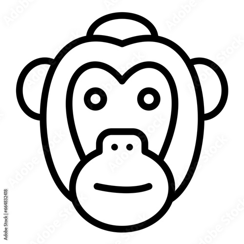 Orangutan Icon Style