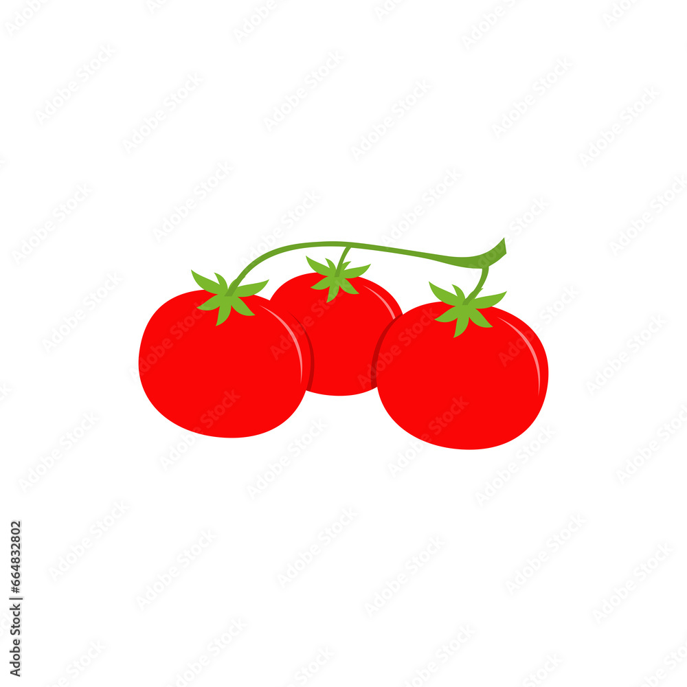 Tomato logo icon isolated on transparent background Tomato logo icon isolated on transparent background