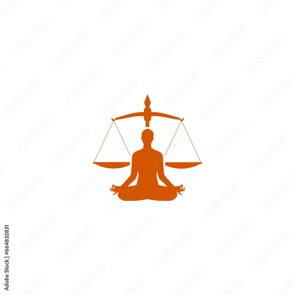 Yoga Balance Relax Silhouette icon isolated on transparent background Yoga Balance Relax Silhouette icon isolated on transparent background