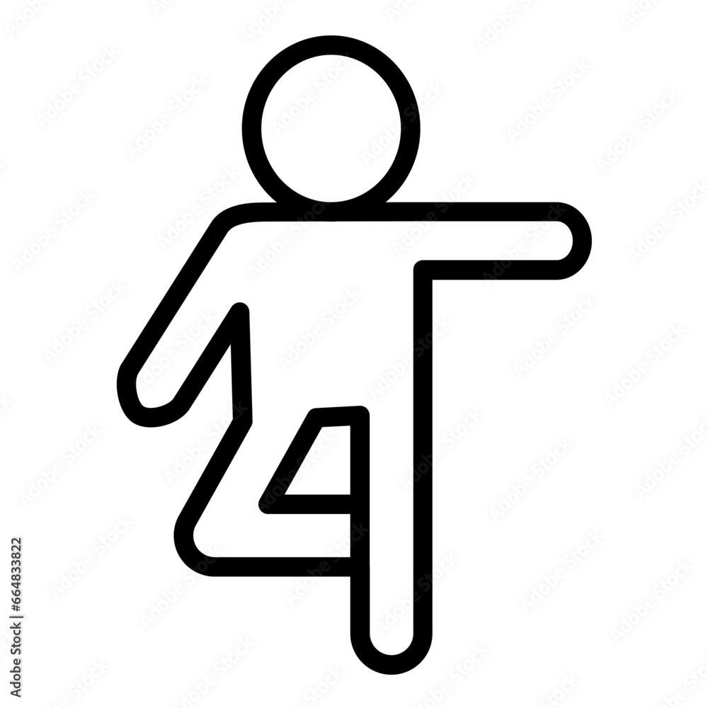 Physiotherapy Icon Style Physiotherapy Icon Style