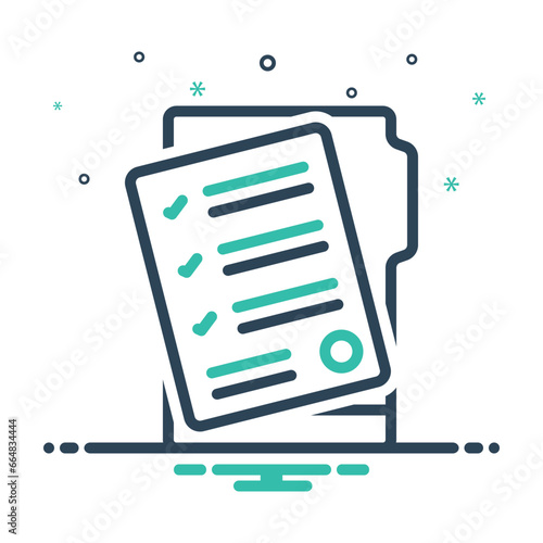 Mix icon for assessment