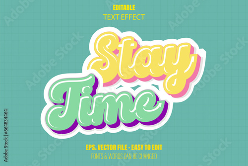 Retro y2k editable text effect 