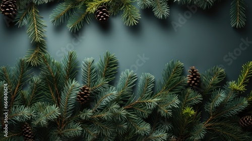 Flat Christmas Tree Branches Background   Merry Christmas Background   Hd Background