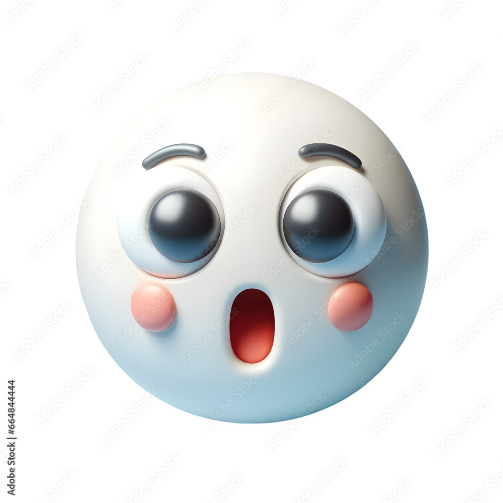 Fototapeta premium 3D emoticon