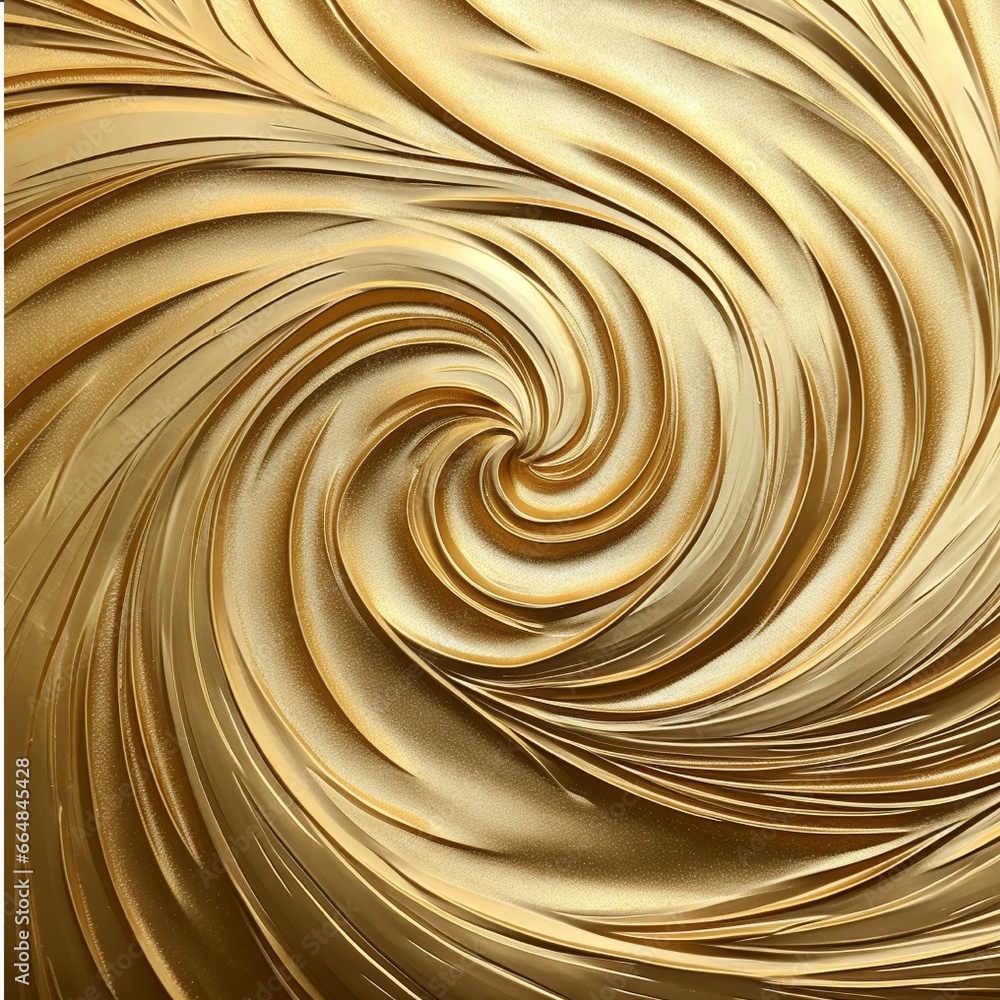 Abstract gold background with waves Abstract gold background with waves