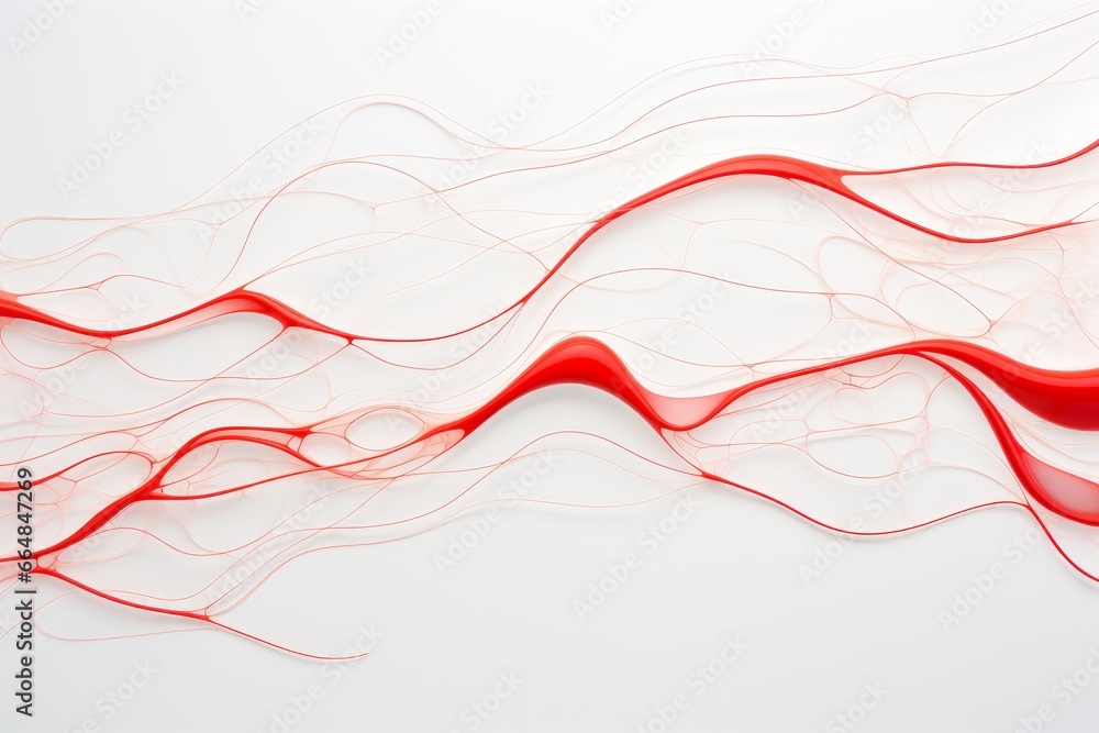 Red Lines Texture on white background Red Lines Texture on white background
