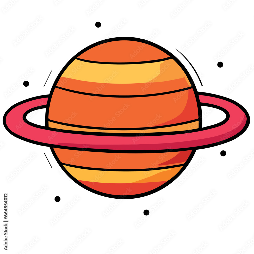 Fototapeta premium Space Planet element
