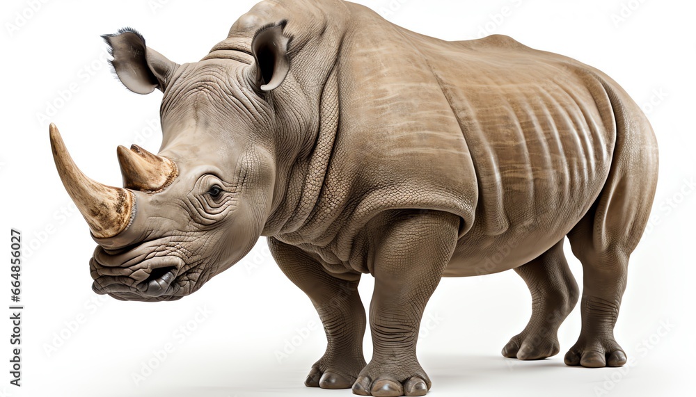 Fototapeta premium rhino in the wild