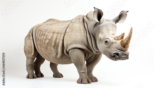 rhino in the wild