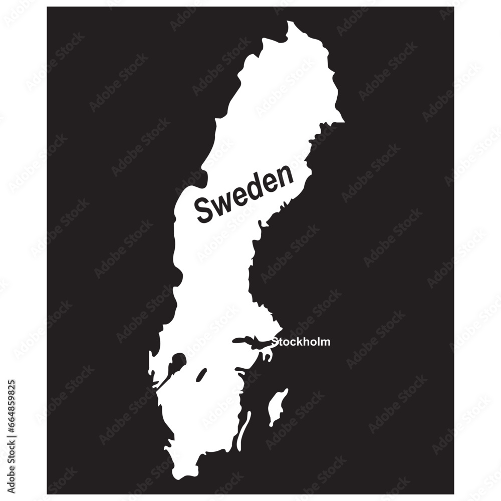Sweden map icon