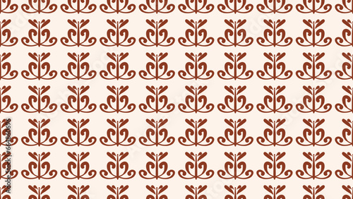 Minimalist floral background. Simple geometric seamless pattern. For backgrounds, wallpapers, textiles, and fashion.