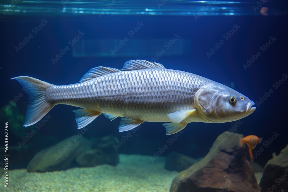 comparison of small and large fish in aquarium comparison of small and large fish in aquarium