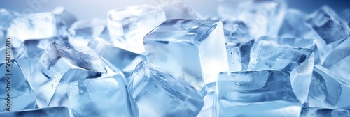 ice cubes. 