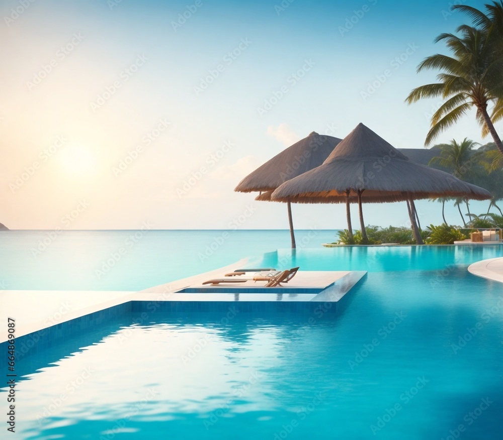 Obraz premium beach in maldives