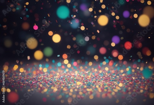 abstract background with bokeh