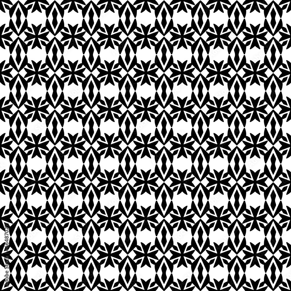 White background with black pattern. Seamless texture for fashion, textile design, on wall paper, wrapping paper, fabrics and home decor. Simple repeat pattern. White background with black pattern. Seamless texture for fashion, textile design, on wall paper, wrapping paper, fabrics and home decor. Simple repeat pattern.