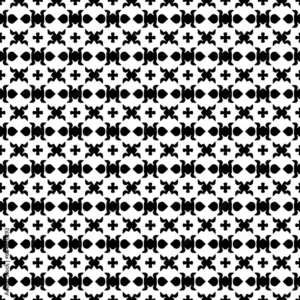 White background with black pattern. Seamless texture for fashion, textile design, on wall paper, wrapping paper, fabrics and home decor. Simple repeat pattern. White background with black pattern. Seamless texture for fashion, textile design, on wall paper, wrapping paper, fabrics and home decor. Simple repeat pattern.