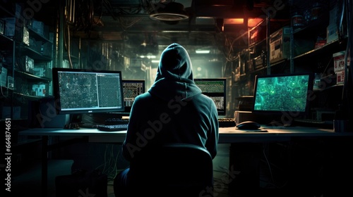 Hacker. A glimpse into the world of cyber conspiracies.