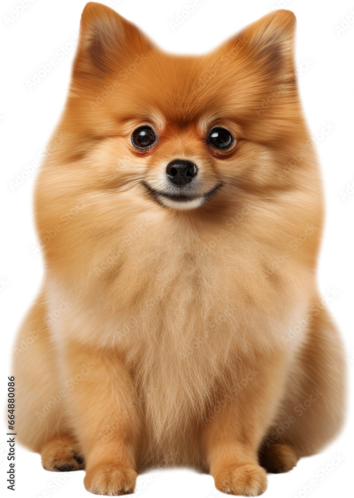 Pomeranian dog transparent background PNG clipart Pomeranian dog transparent background PNG clipart
