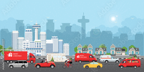 Christmas and New Year delivery.