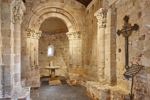 Antique chapel of Santiago el Viejo. Zamora. Castilla León, Spain