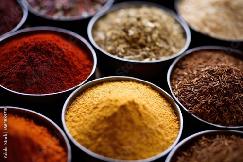 mixture of spices from various countries