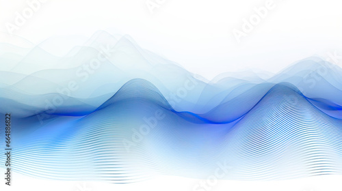 abstract blue wave background
