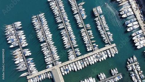 Boats yachts coast italy