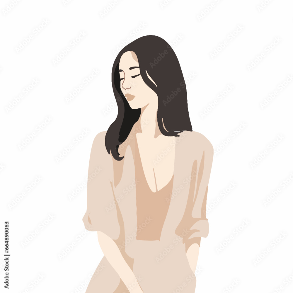 A minimalist character illustration for use on websites, social media profiles, or digital marketing materials. A minimalist character illustration for use on websites, social media profiles, or digital marketing materials.