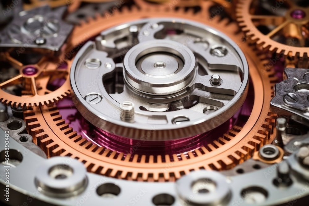 harmonious arrangement of sports watch rotating rotors harmonious arrangement of sports watch rotating rotors