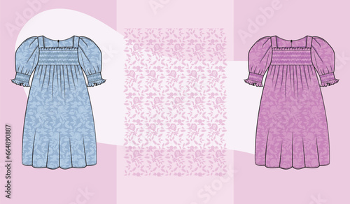 Girls Dress design with print and embroidery.jpg