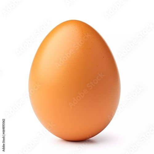 Egg isolated on white background.